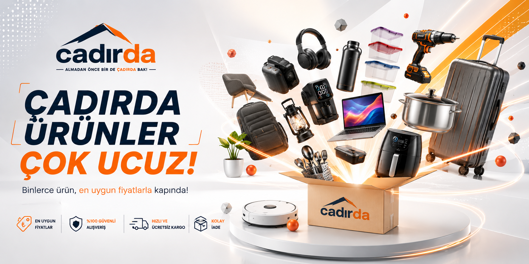 Çadırda Ürünler Çok Ucuz