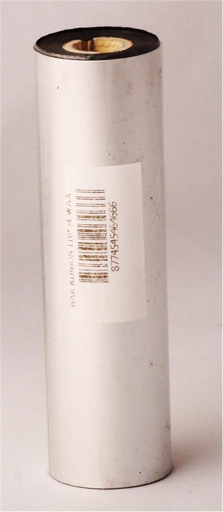 Ribbonsan RB00005 WX-10FBK 110-74 Standart Wax Ribbon 1-2" Outside