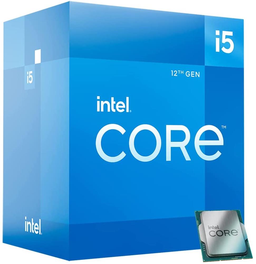 Intel Core i5 12400F BOX 2.5 GHz 4.4 GHz 18MB LGA1700P VGAsız Fanlı Kutulu 12.Nesil İşlemci