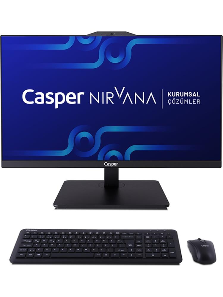Casper Nirvana A90.1342-BE00X-V-S Siyah Intel i5-13420H 16GB RAM 500GB NVME 23.8" Pivot All In One