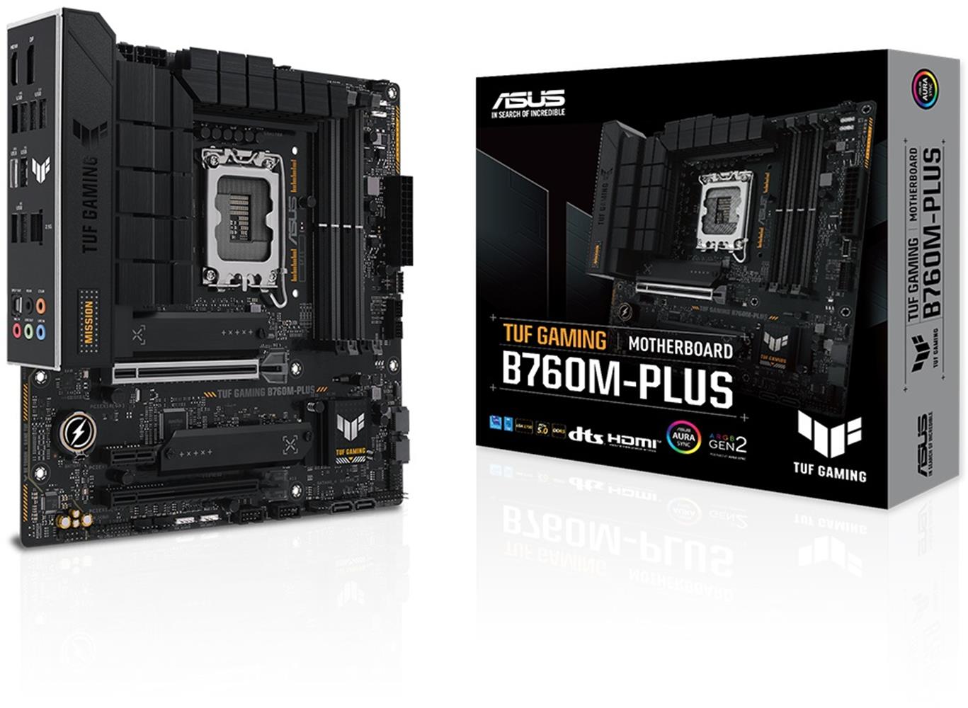 Asus Tuf Gaming B760M-PLUS 7200mhz(OC) RGB M.2 1700p mATX DDR5 Anakart