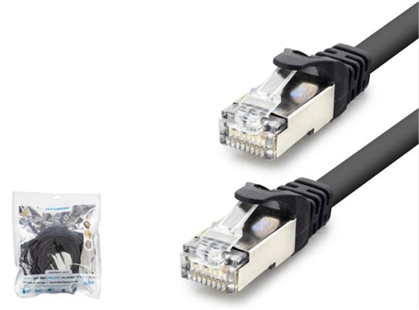 Hadron Hdx5092 3M Cat7 Kablo 1000Gbt 250Mhz  Siyah