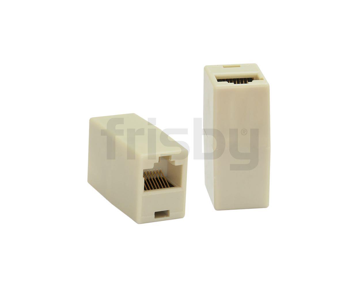 Frisby FA-6628A RJ-45 Ara Barel ( Ethernet Ara Adaptör) 10LU