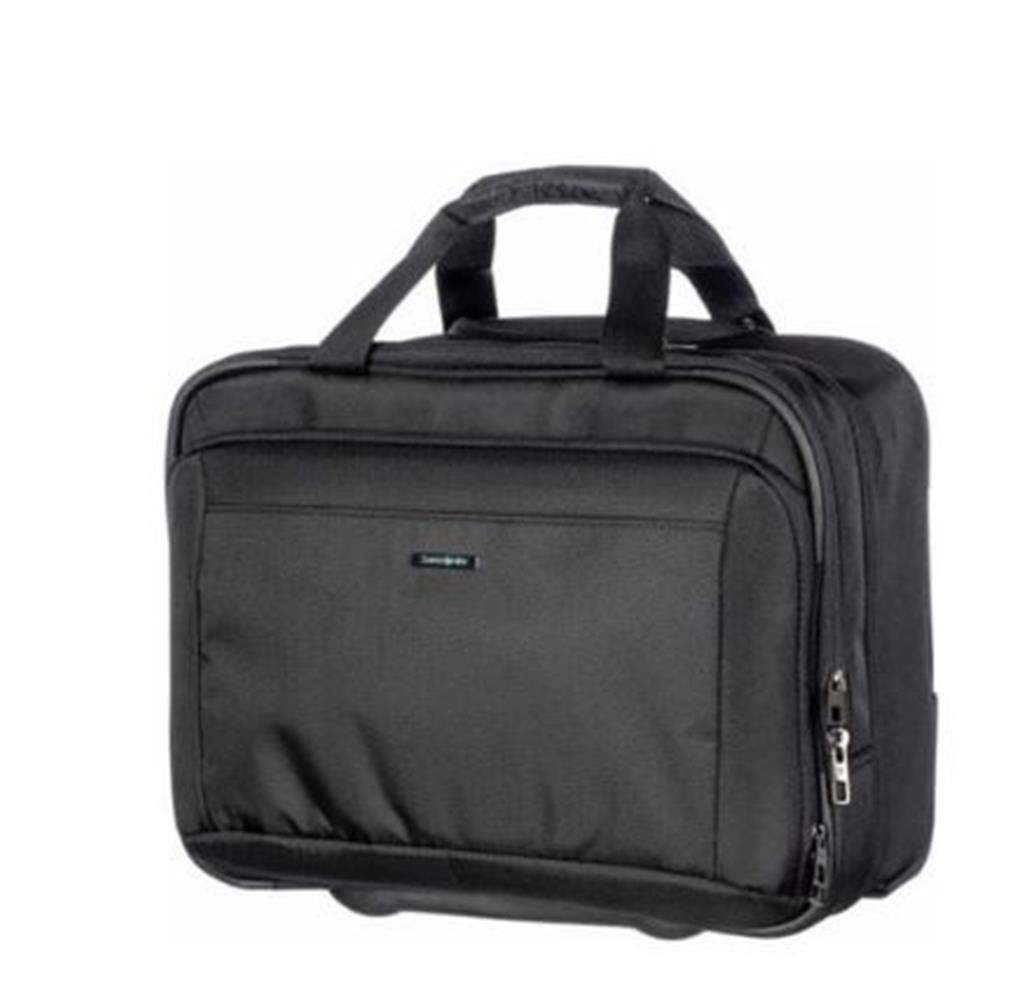 Samsonite  CM5-09-108 17.3" Guard IT 2.0 Tekerlekli Notebook Çantası Siyah (Uçak Kabin Boyu)