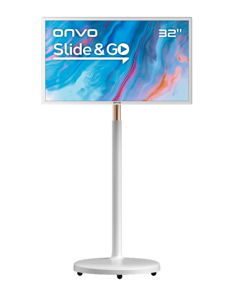 Onvo 32" 32OVM6000 82 Ekran Slide&Go Hareketli Android 13 Smart LED Ekran 6 Saat Pil (Dokunmatik)