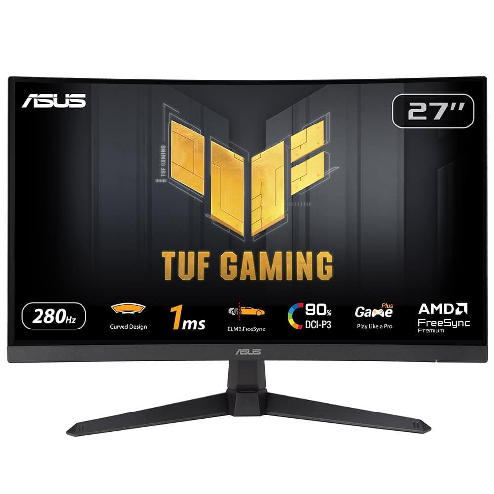 Asus 27" Tuf Gaming VG27VQM1B 280Hz 1ms Full HD Adaptive Sync Fast VA Kavisli Gaming Monitör
