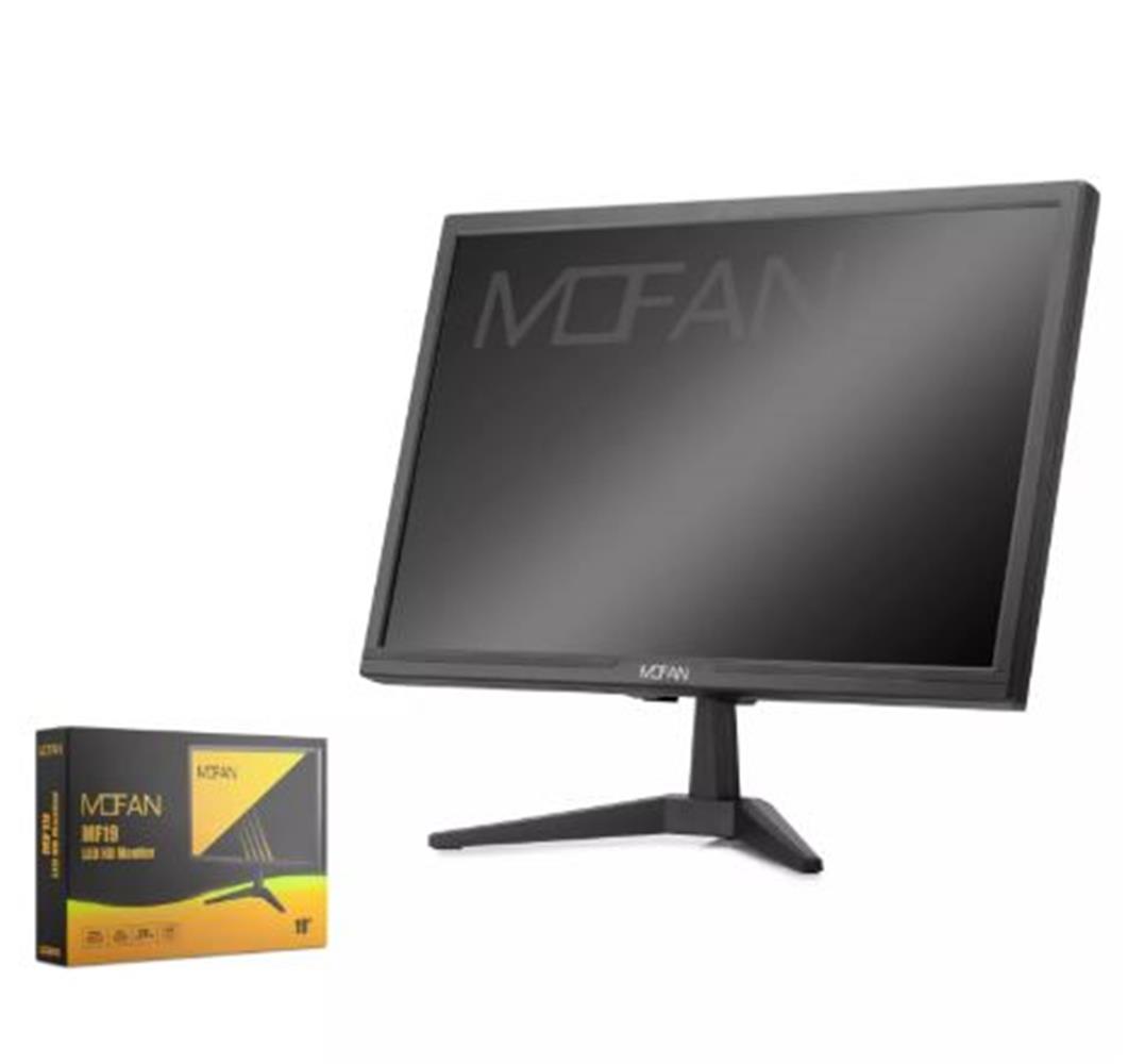 Mofan Mf22 21.5" Led Full Hd Monitör Hoparlör Hdmi + Vga 75Hz 1920x1080 Siyah