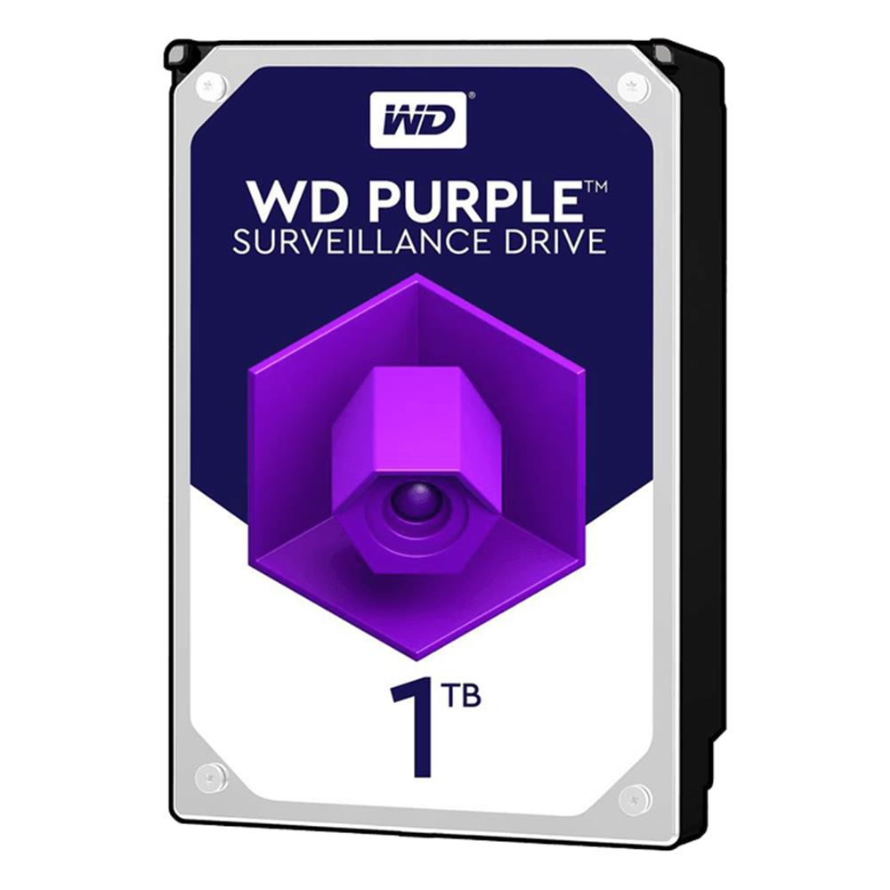 Wd 1Tb Purple 3,5" 64Mb 5400Rpm Wd10Purz Harddisk (Resmi Distribitör Ürünü)
