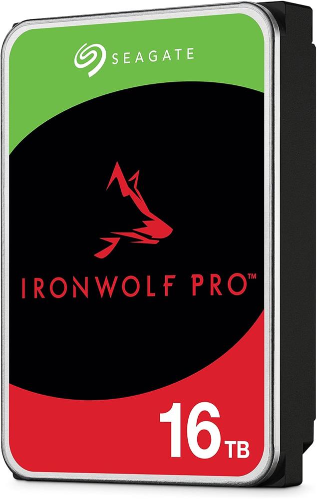 Seagate 16 Tb Ironwolf Pro New ST16000NT001 Sata 3.0 7200 Rpm Harddisk (Resmi Distribitör Ürünü)