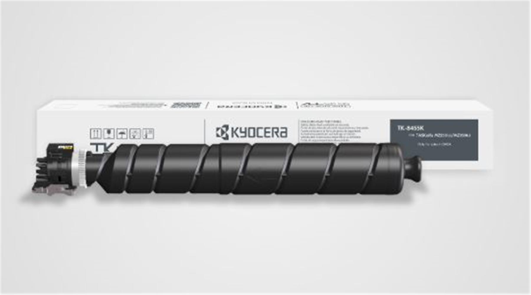 Kyocera TK-8455K Black Siyah Orjinal Fotokopi Toneri TASKalfa MZ2501ci - MZ3501ci 25.000 Sayfa